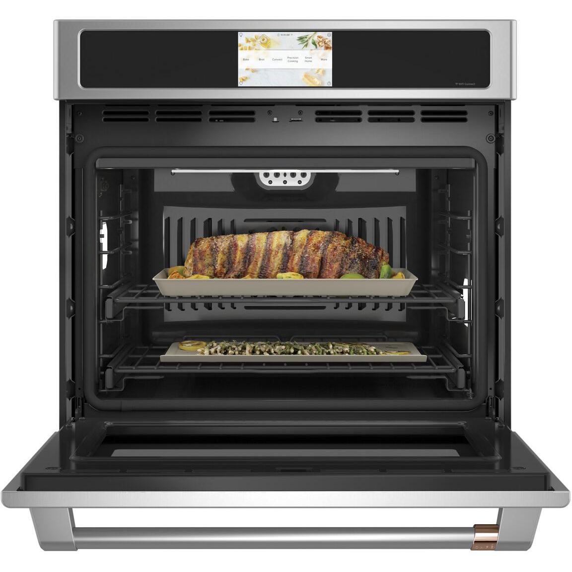 Caf¨¦ 30-inch, 5 cu.ft. Built-in Single Wall Oven with Wi-Fi Connect CTS90DP2NS1