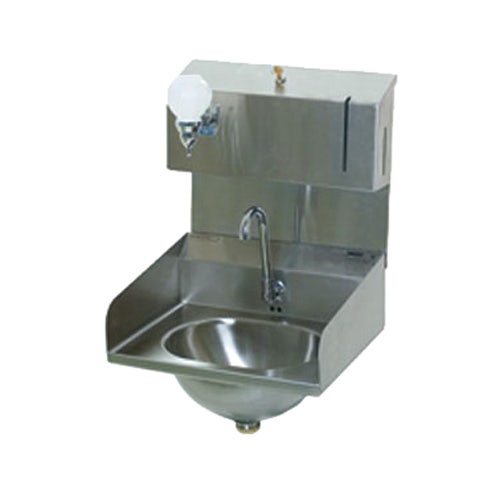 Eagle Group HSA-10-FDPE-LRS Hand Sink， wall mount， 13-1/2