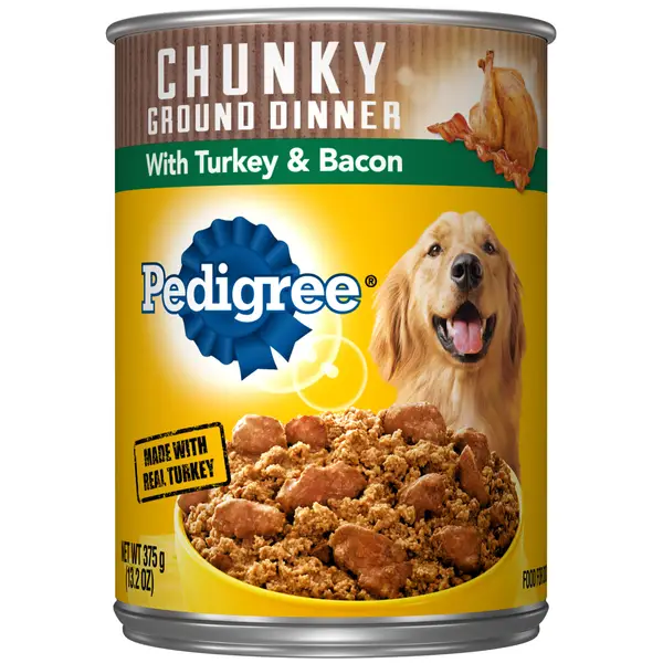 Pedigree 13.2 oz Chunky Ground Dinner Dog Food