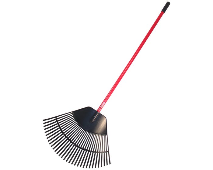 Bully Tools 30 Inch Poly Leaf Rake Fiberglass Handle 92630