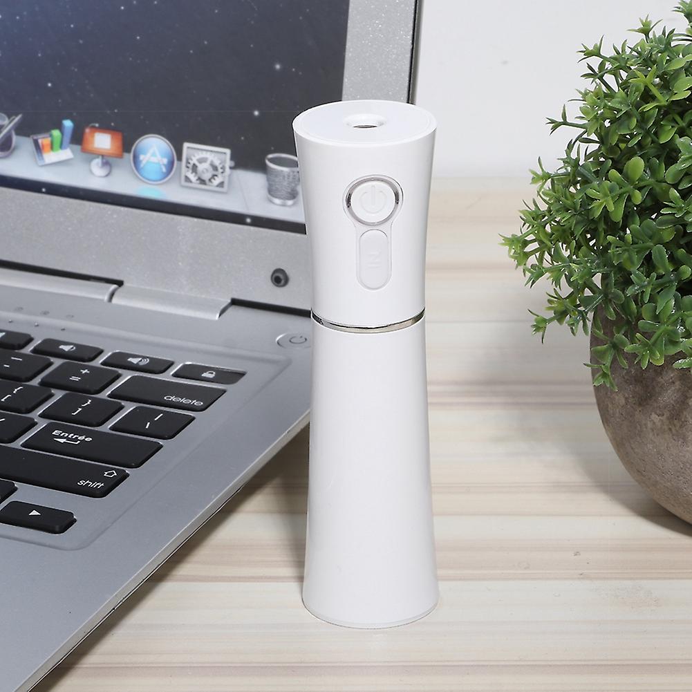 Portable Handheld Humidifier Portable Mist Sprayer Face Hydrating Humidication Usb Chargingwhite