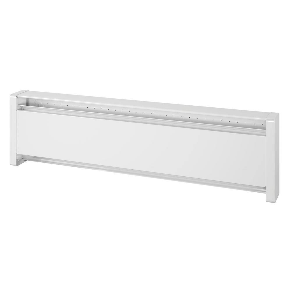 Cadet 35 in. 120-volt 500-watt SoftHeat Hydronic Electric Baseboard Heater in White 13411