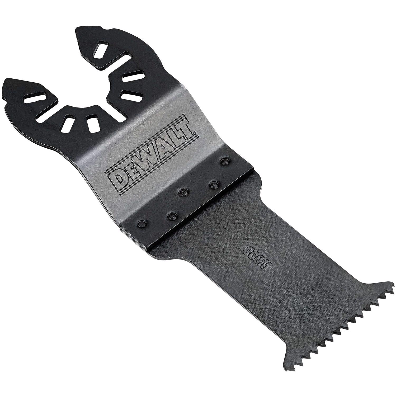 DW Universal Fitment Bi-Metal Fast Cut Oscillating Blade Wood 1 pk