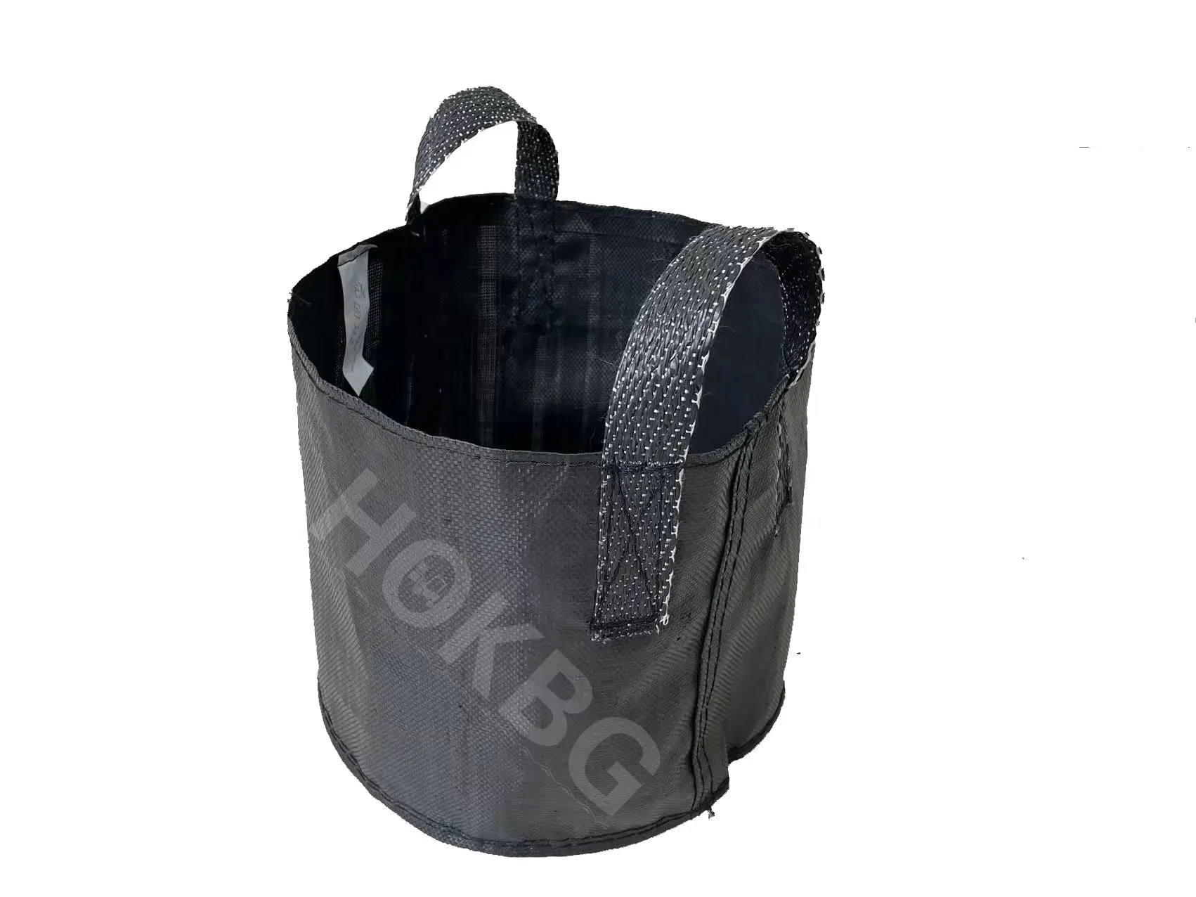 HOKBG 50 Litre 13 Gallon Eco friendly Anti UV durable PP woven fabric grow bag flower Garden pots and planters