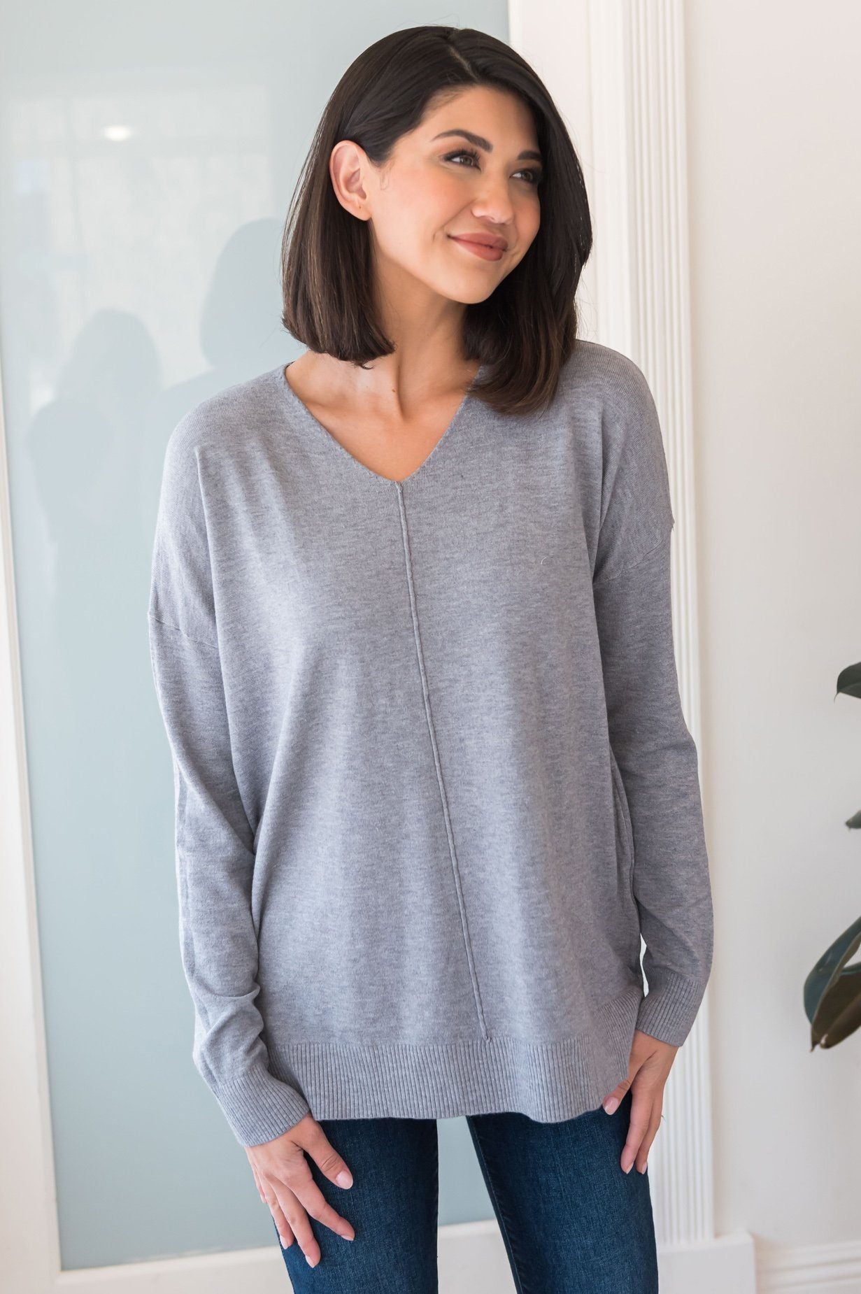 Harvest Season Modest Sweater