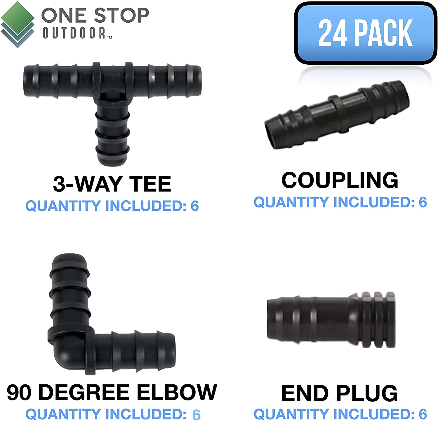 Irrigation Fittings Kit for 1/2