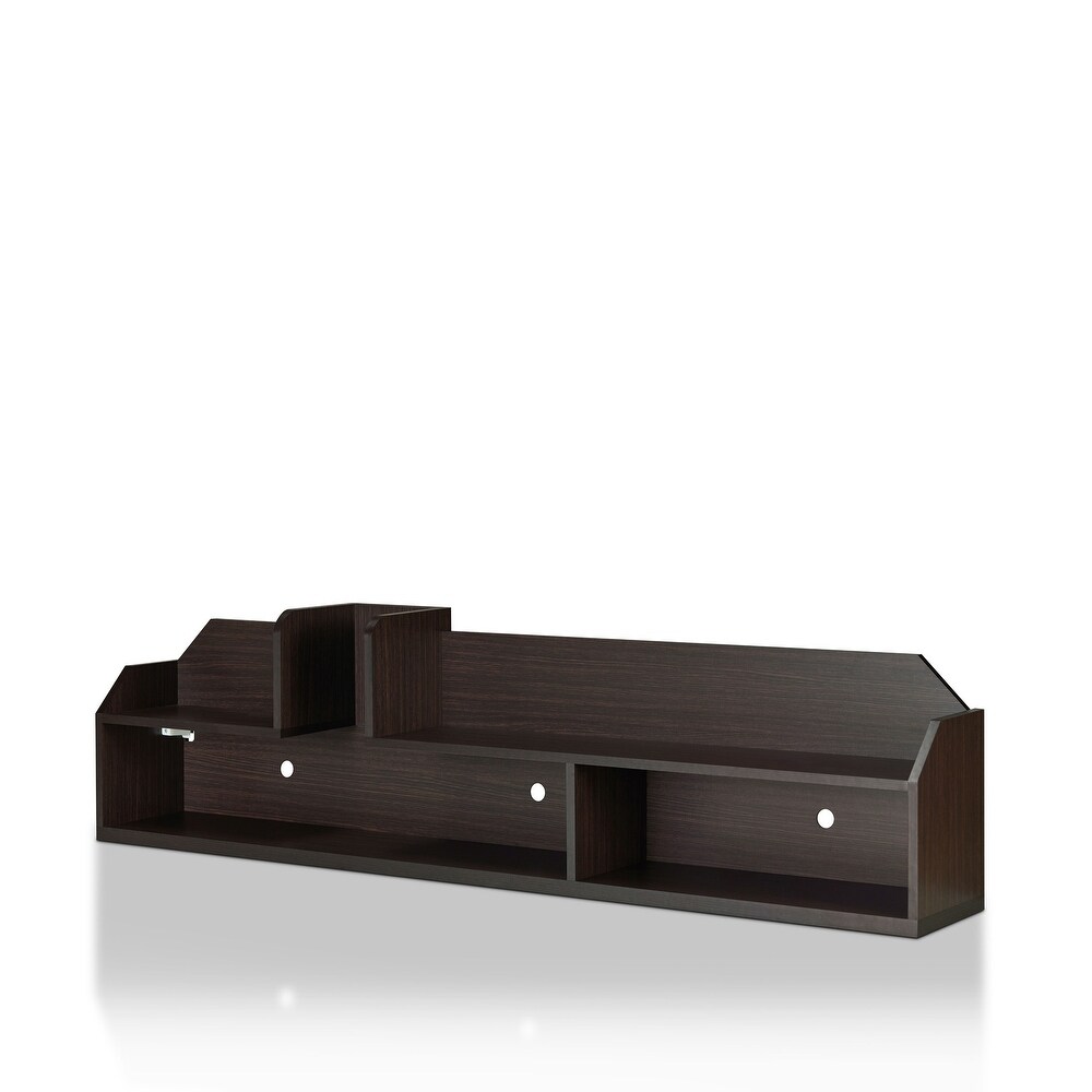 Paulo Contemporary 63 inch 4 Shelf Media Console by Furniture of America