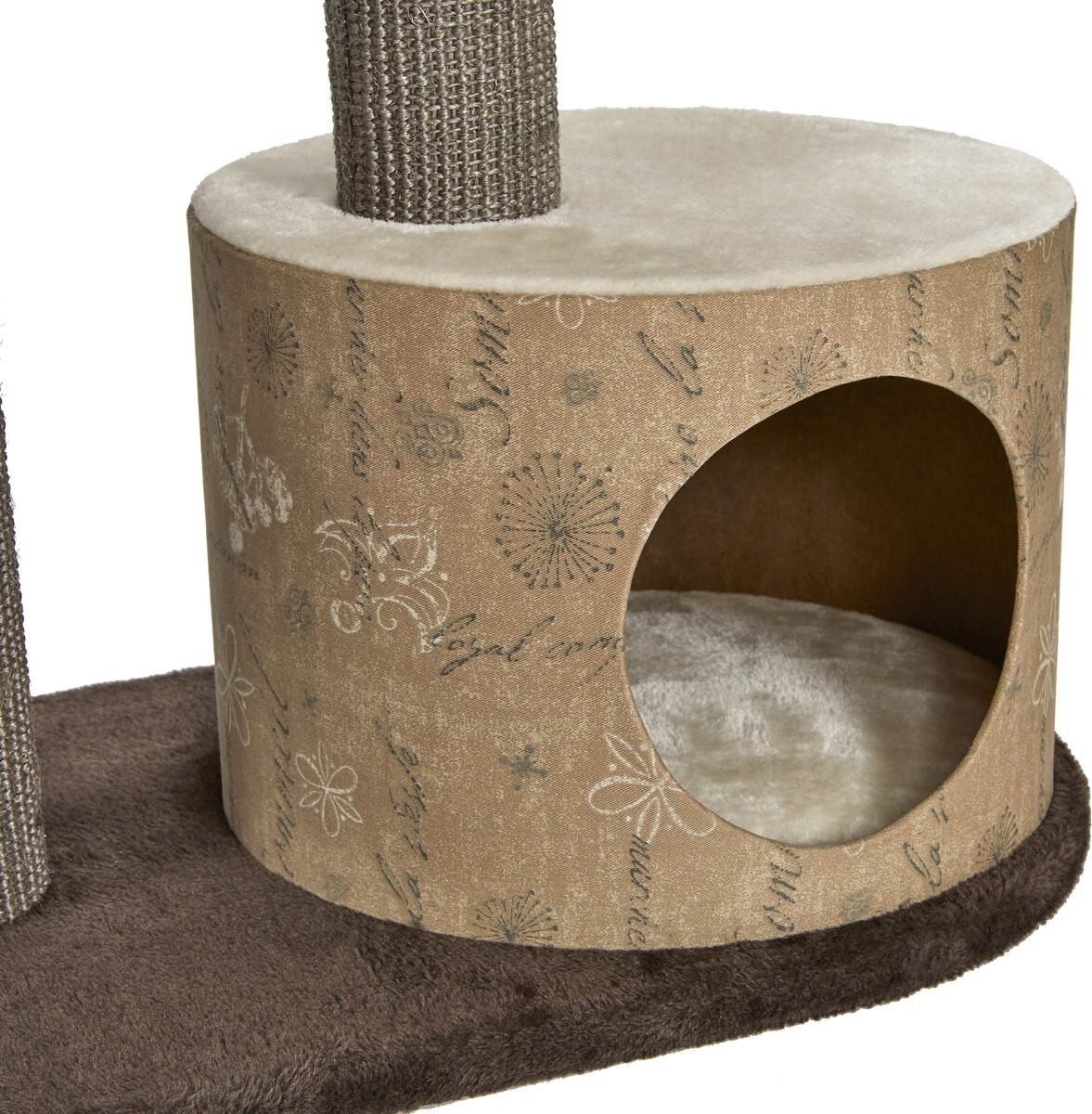 MidWest Feline Nuvo Cove 35-in Faux Fur Modern Cat Tree