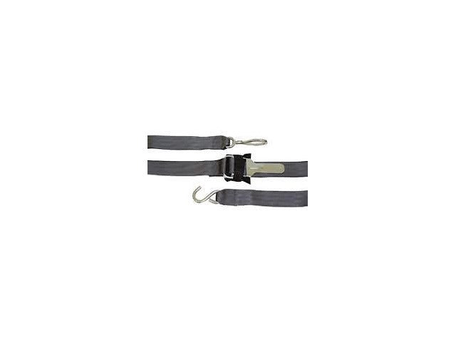 EPCO BTDT4 Gator Tuff Zinc Transom Tie-Downs - 2 in. x 4 ft., Pair