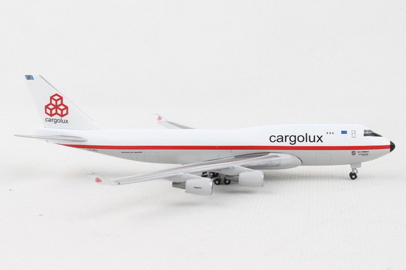 Herpa Cargolux 747 400Erf 1/500 50Th Anniversary R...