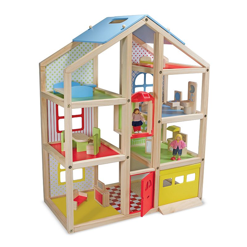 Melissa and Doug Hi-Rise Dollhouse