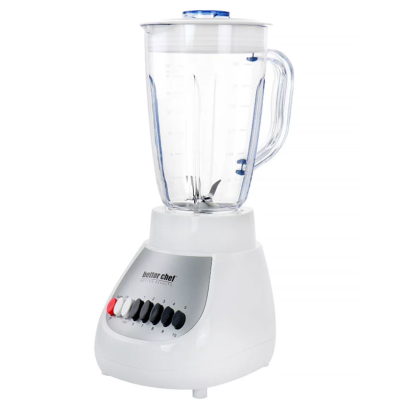 Better Chef 10 Speed 350 Watt Plastic Jar Blender