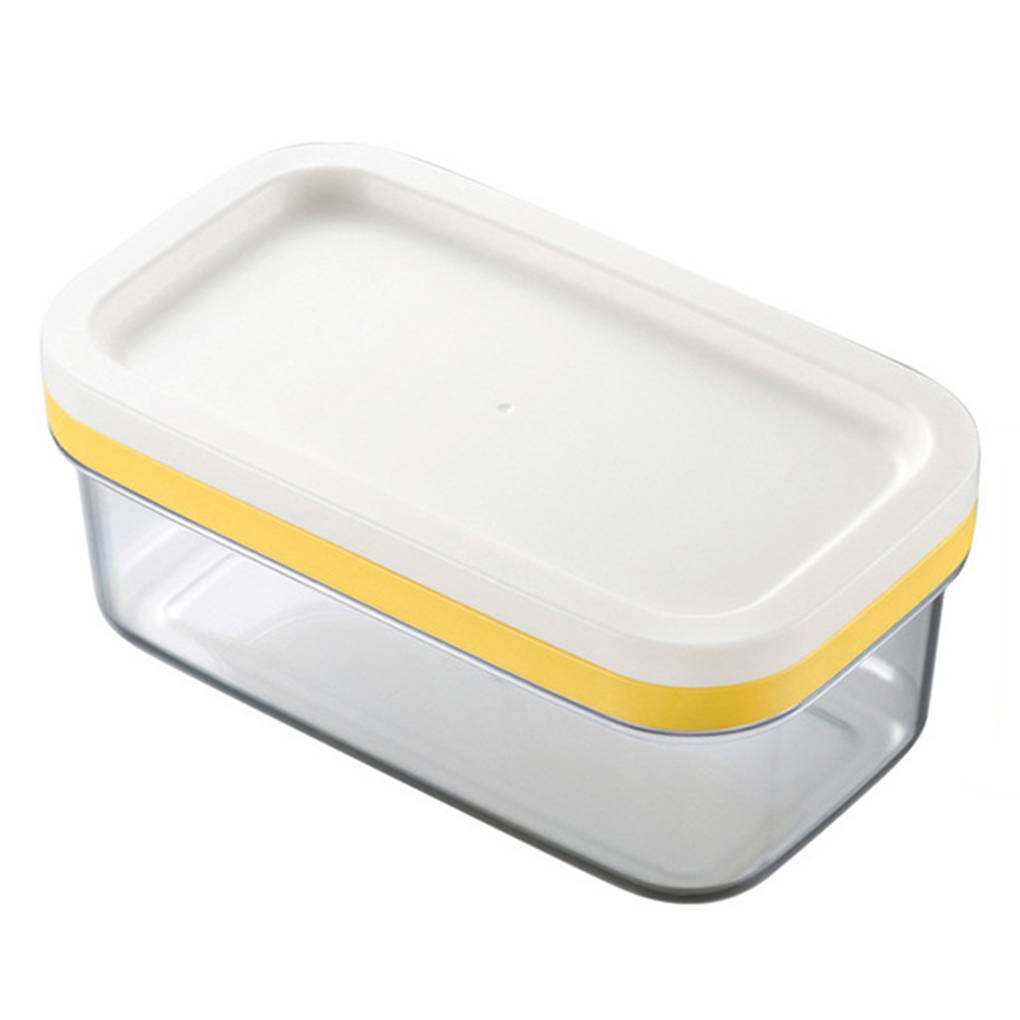 Dido Butter Box with Lid Stainless Steel Dish Cheese Slicing Fresh Keeping Sealed Rectangle Storage Container