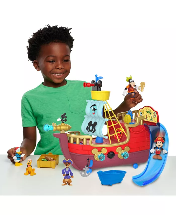 Mickey Mouse Pirate Ship Set  15 Piece