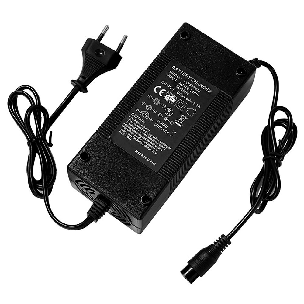 Superbsail 54.6V 2A Fast Charger For Kugoo M4 Pro Electric Scooter E bike 48V Li ion Battery Pack Escoter Charger For Sale