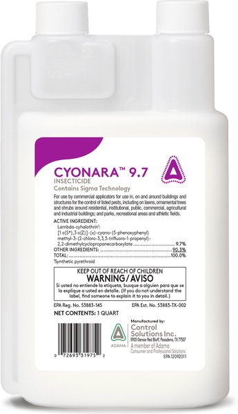 CSI Cyonara 9.7 Farm Animal Insecticide Concentrate