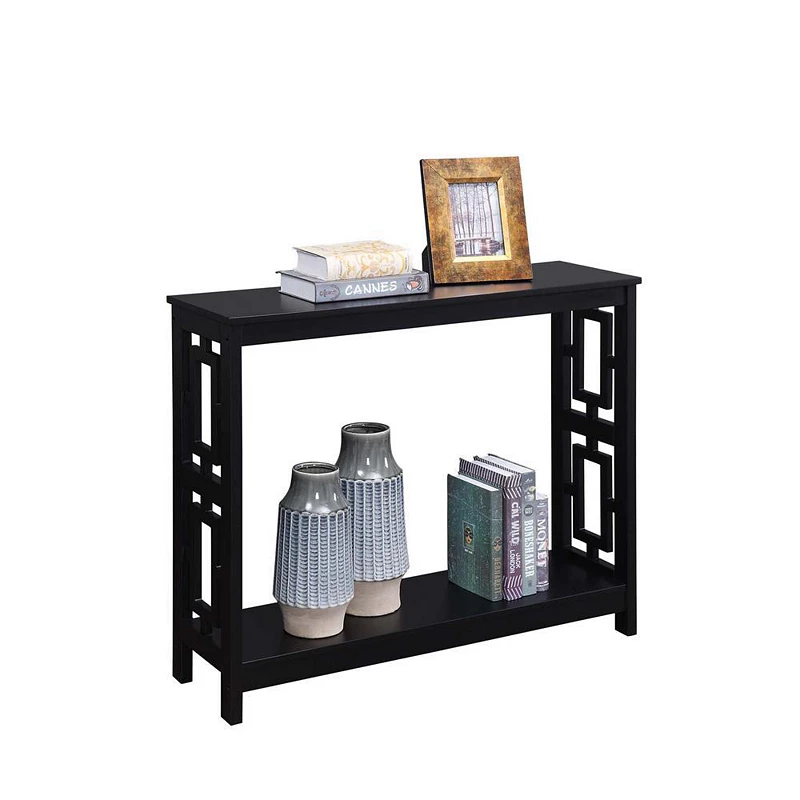 Convenience Concepts Town Square Console Table with Shelf