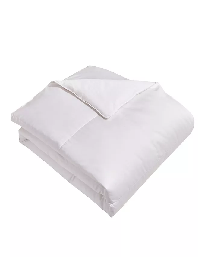 Blue Ridge European White Goose Down 1000 Thread Count Cotton Comforter， Twin