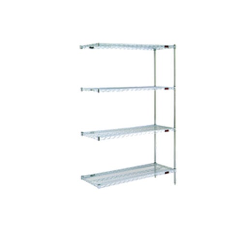 Eagle Group A4-74-2448S Add-On Shelving Unit， 4-tier， 48