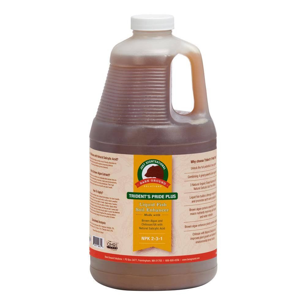 Just Scentsational 64 oz. Liquid Fish with Brown Algae and ChitosanSA TPCH-64G