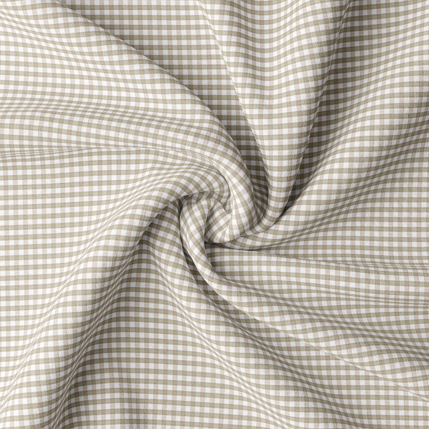 Rockton Check Taupe Drapery