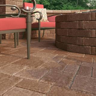 Pavestone RumbleStone Mini 7 in. x 3.5 in. x 1.75 in. Sierra Blend Concrete Paver (576 Pcs.  98 Sq. ft.  Pallet) 91377