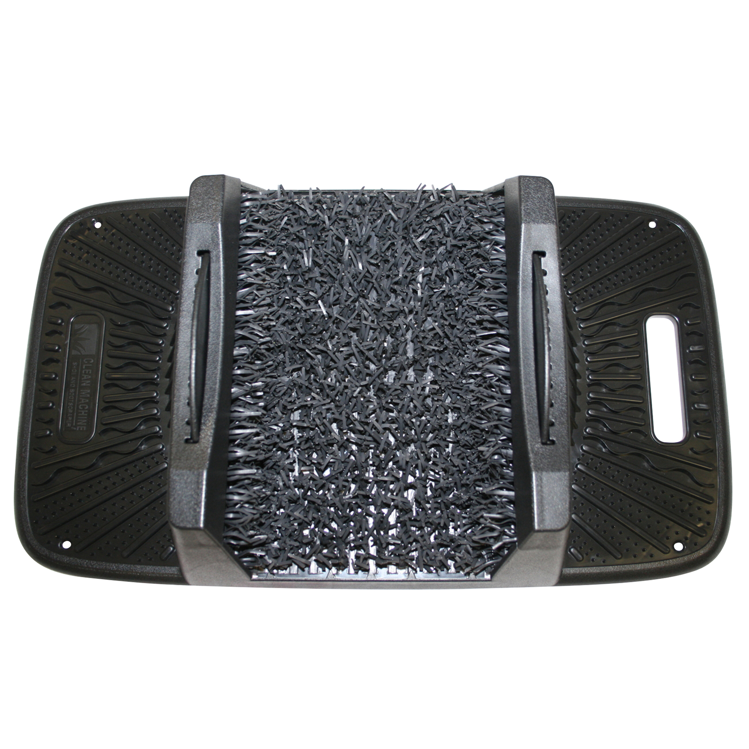 GrassWorx 17.5 in. L X 10 in. W Black/Gray AstroTurf Boot/Shoe Scraper