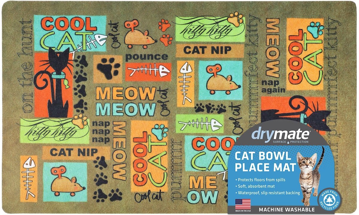 Drymate Cat Placemat， Small