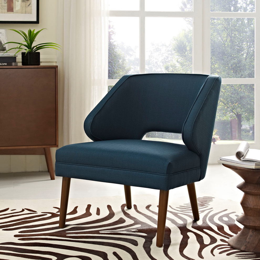 Dock Upholstered Fabric Armchair   Midcentury   Armchairs And Accent Chairs   by Modern Furniture LLC  Houzz