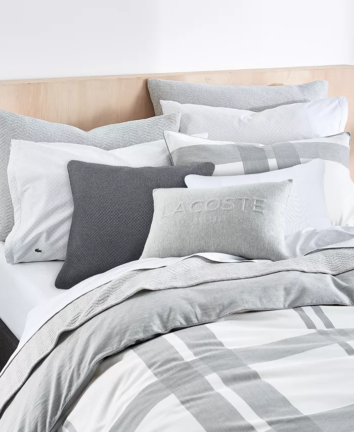 Lacoste Home Baseline Comforter Set， Full Queen