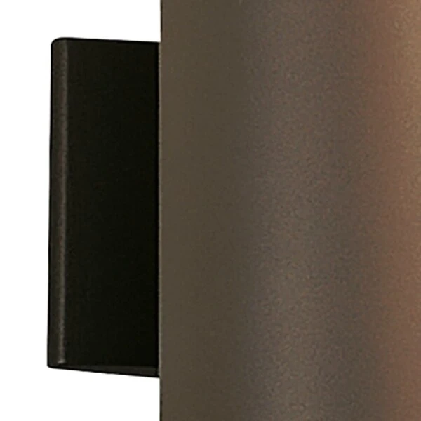 Kichler Lighting Contemporary 2-light Architectural Bronze Outdoor Wall Lantern