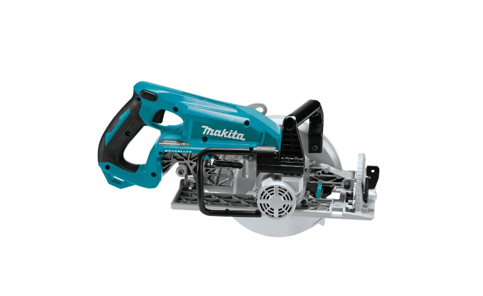 Makita XSR01Z 18-Volt X2 LXT (36-Volt) Brushless Cordless Rear Handle 7.25 in. Circular Saw (Tool-Only) with B61656 Bonus 7.25 in. Saw Blade