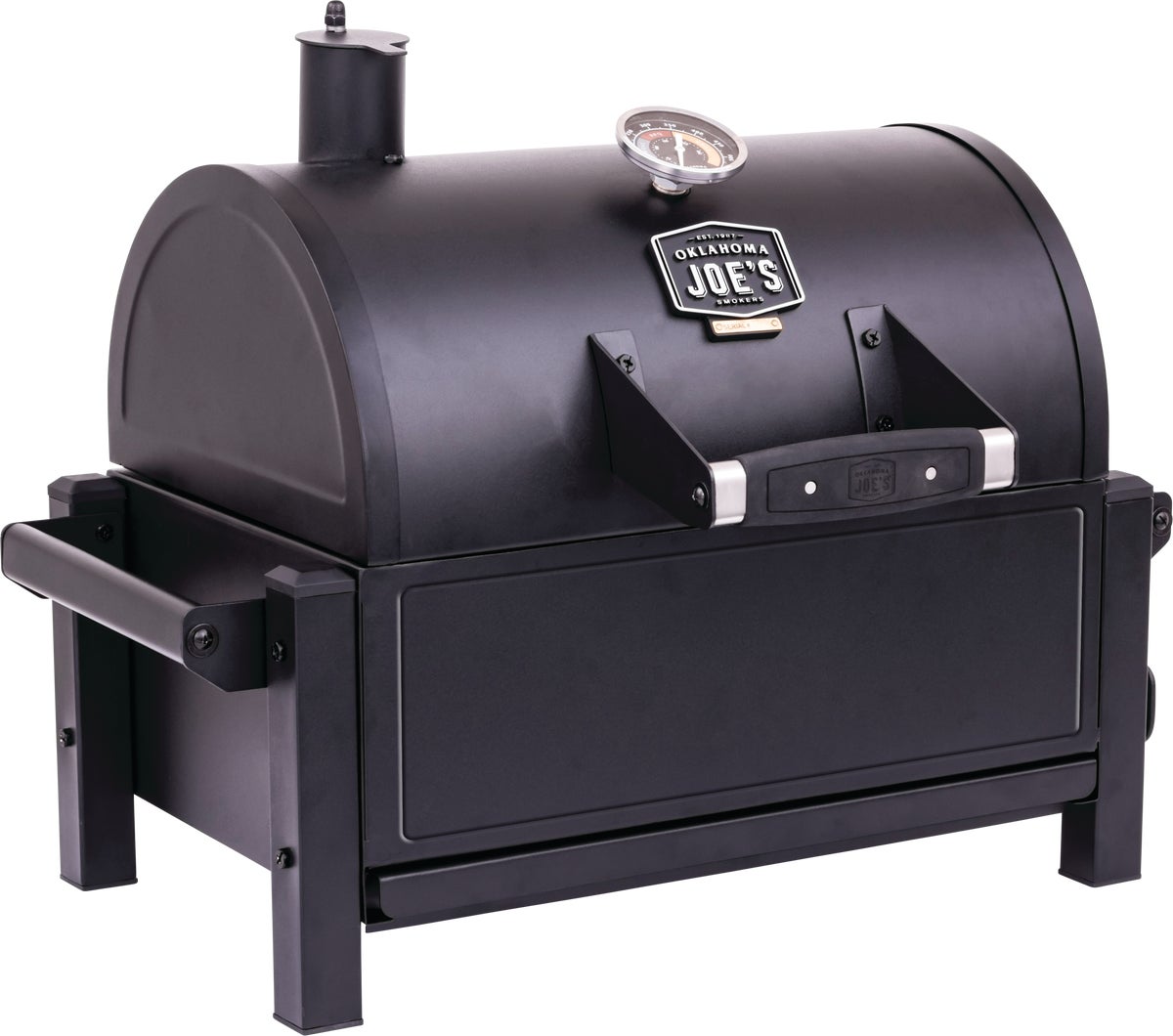 Oklahoma Joeand#039s Rambler Charcoal Portable Grill Black