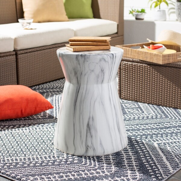 Artistic Weavers Eby Indoor/ Outdoor Marbled Garden Stool