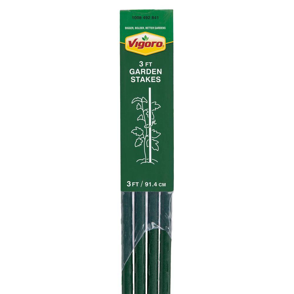 Vigoro 3 ft. Plant and Garden Stake Value Pack (4-Pack) 5572