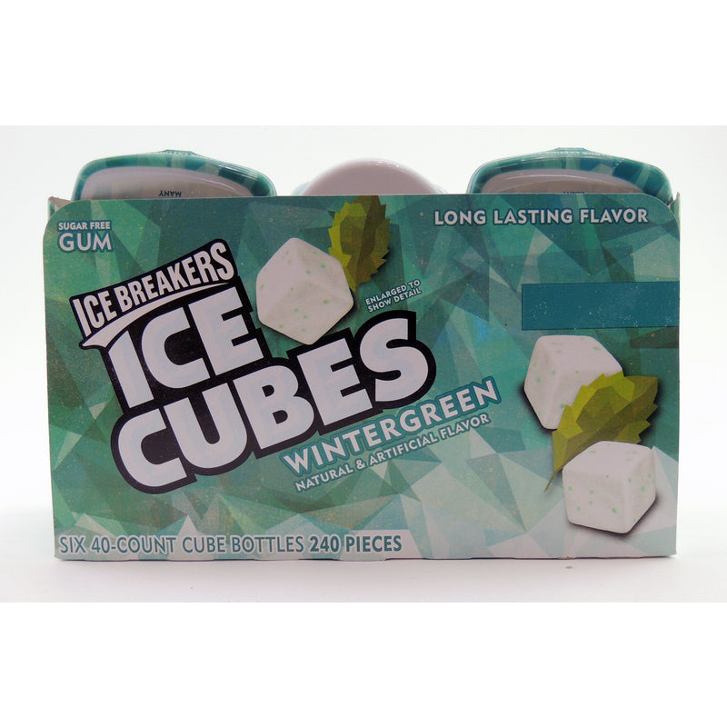 GUM CUBES WNTRGRN 40PC