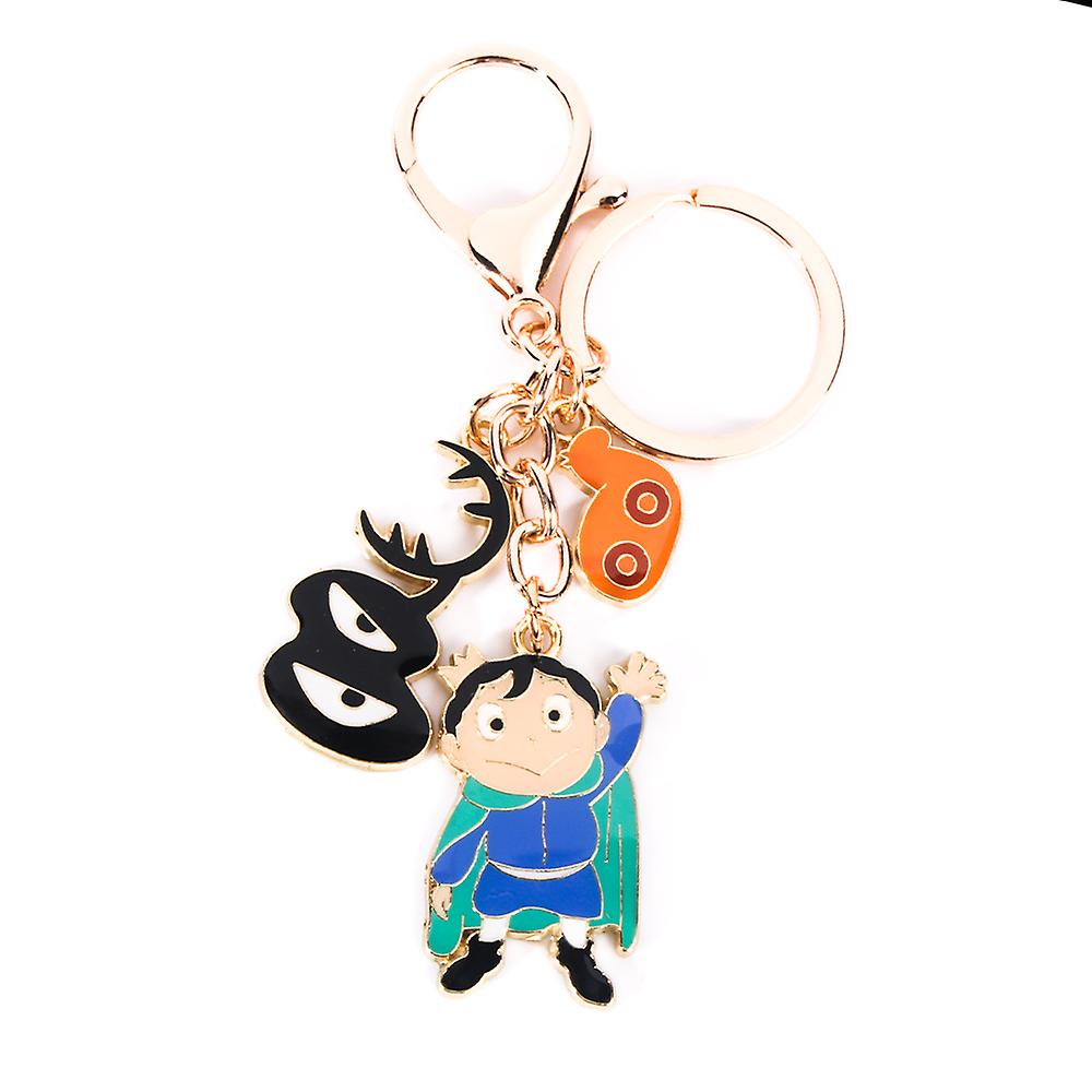 Anime Ranking Of Kings Keychain Bojji Kage Figure Pendant Key Chain Car Keyring Cosplay Jewelry Gift，white