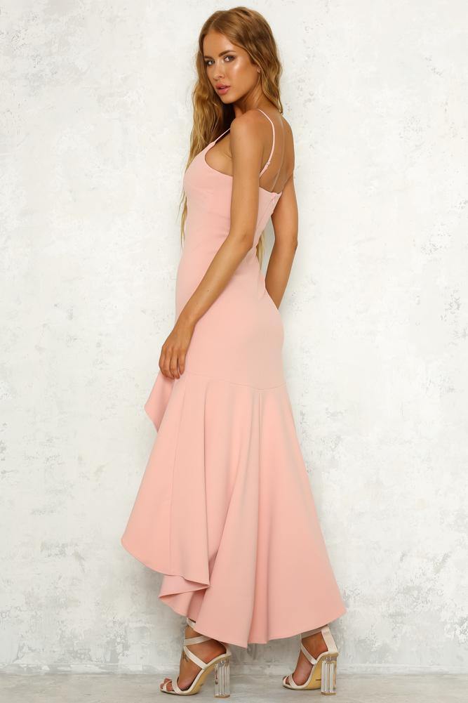 Know Yourself Maxi Dress Blush