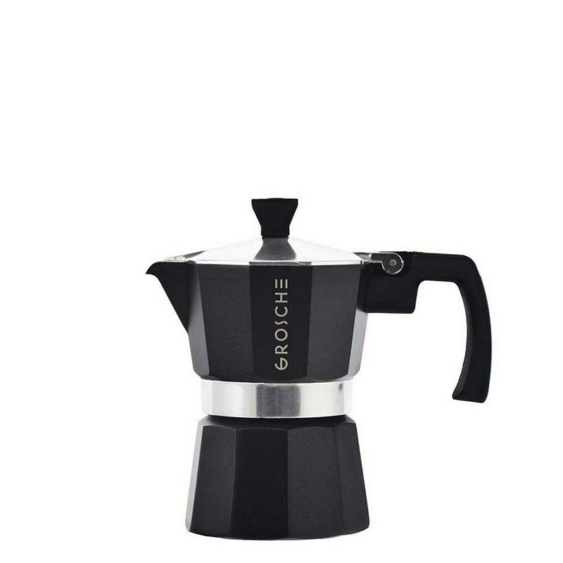 GROSCHE Milano Stovetop Espresso 1-Cup Moka Pot Coffee Maker