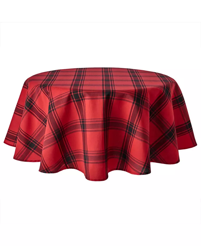 Town and Country Living Buffalo Check Tablecloth Single Pack 70 Round