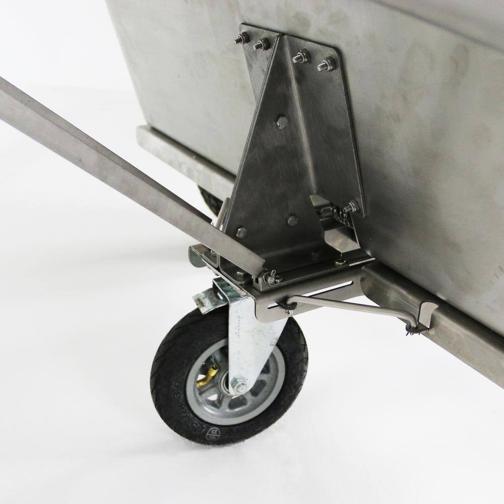 Chapin 200 lbs. Stainless Steel Professional Rock Salt Drop Spreader 8500B