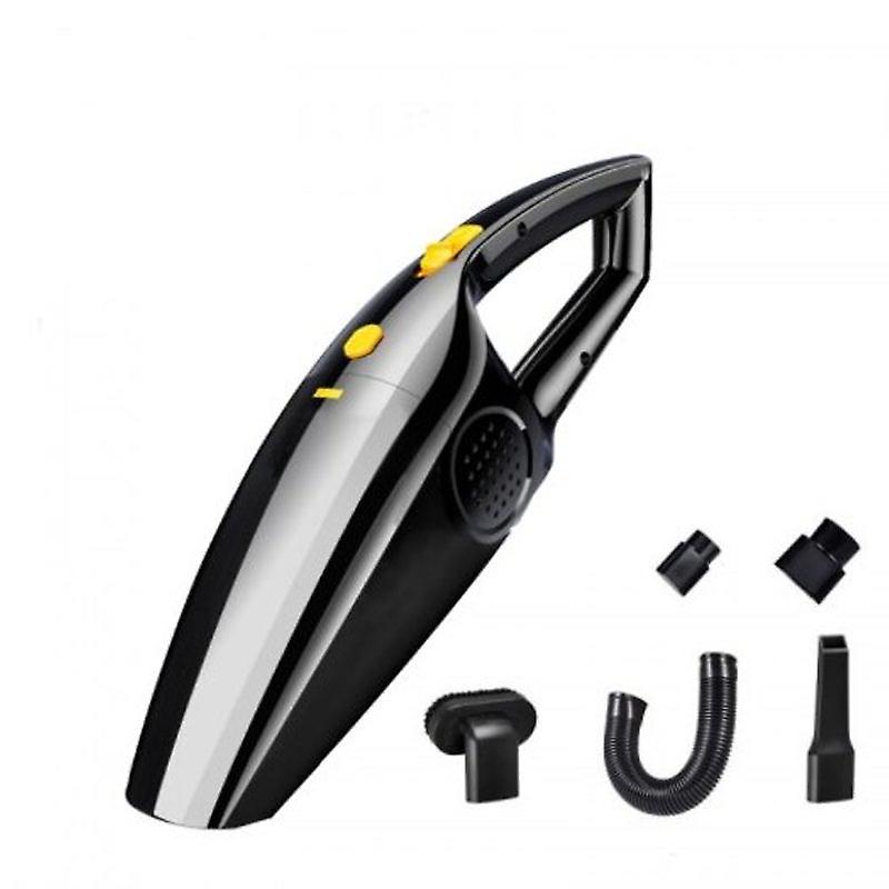 Car Vacuum Cleaner High Power 120W Portable Handheld Black