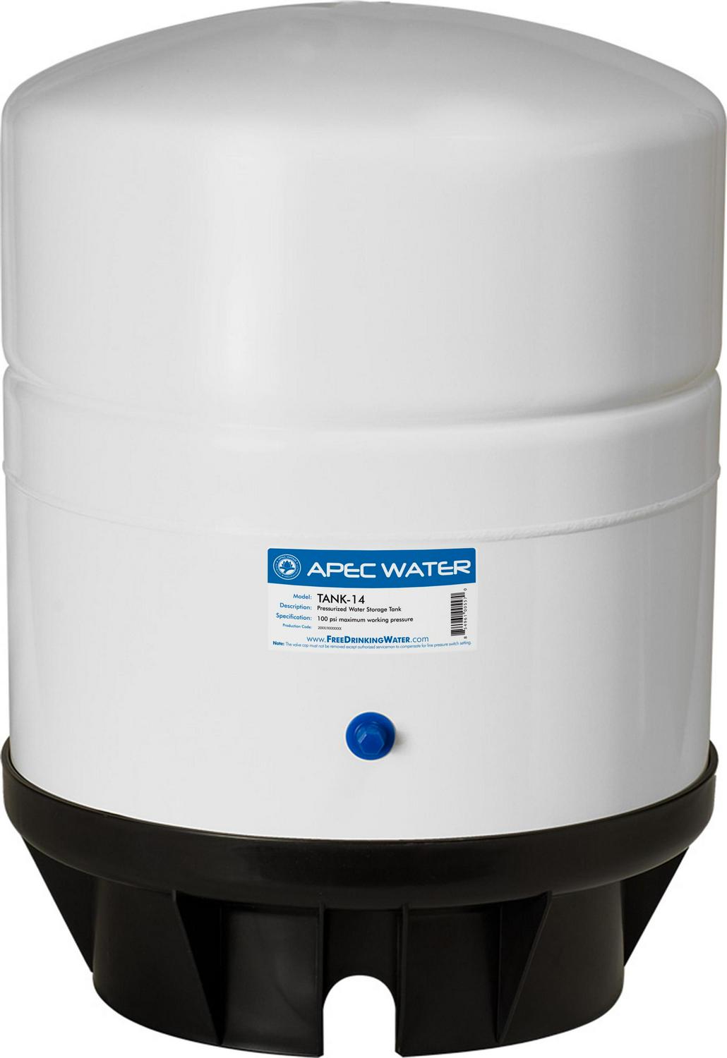 APEC 14 Gal. High-Volume Pressurized Reverse Osmosis Water Storage Tank