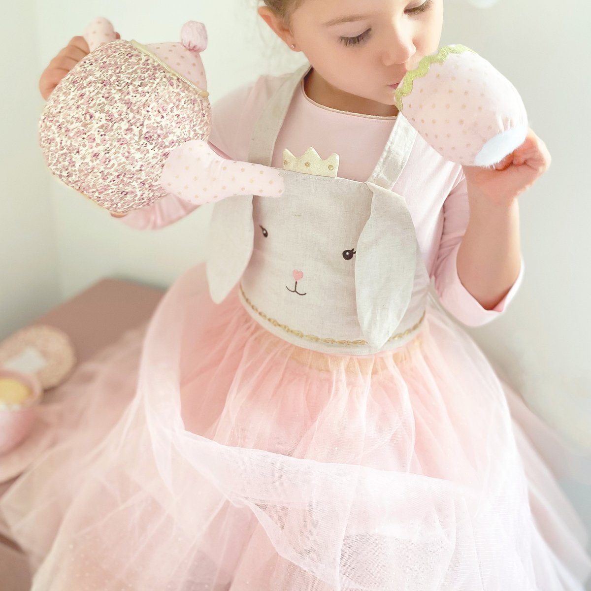 Princess Bunny Play Apron by Mon Ami