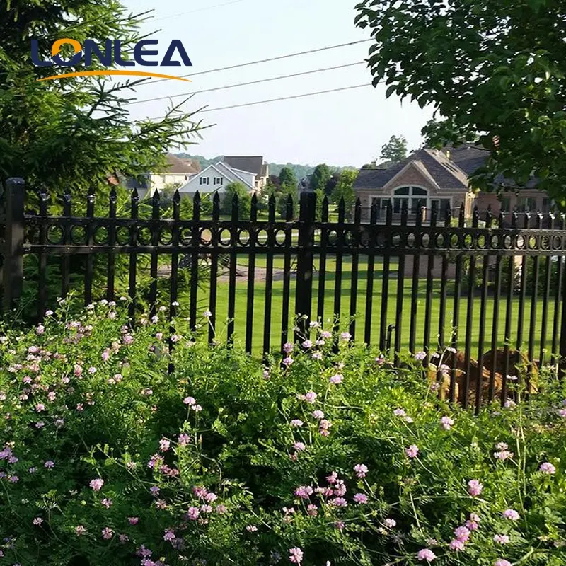 Modern and popular sturdy durable corrosion resistant environmentally friendly affordable family fence