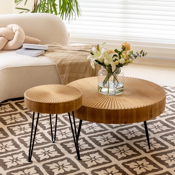 COZAYH 2-Piece Coffee Table Set