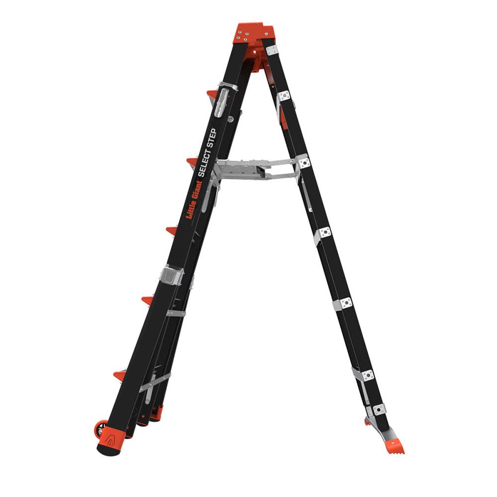 Select Step M6 Fiberglass Type 1AA Adjustable Step Ladder