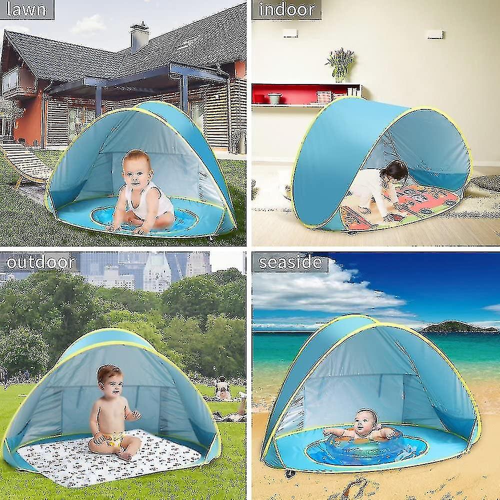 Youth Baby Beach Tent， Baby Pool Tent， Uv Protection Sun Shelters