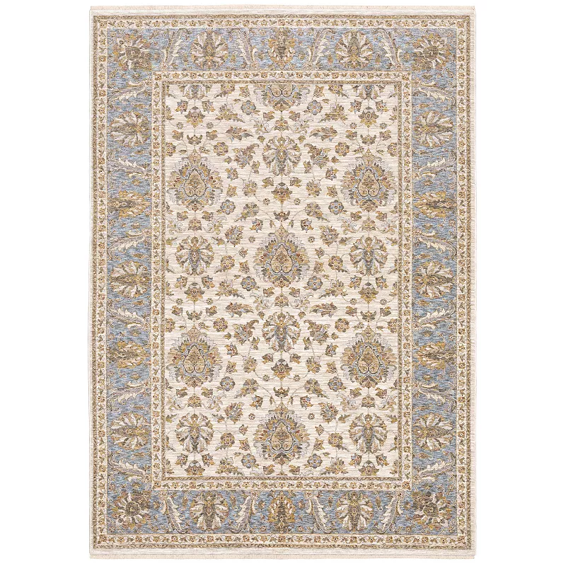 StyleHaven Mascotte Persian Inspired Fringed Area Rug