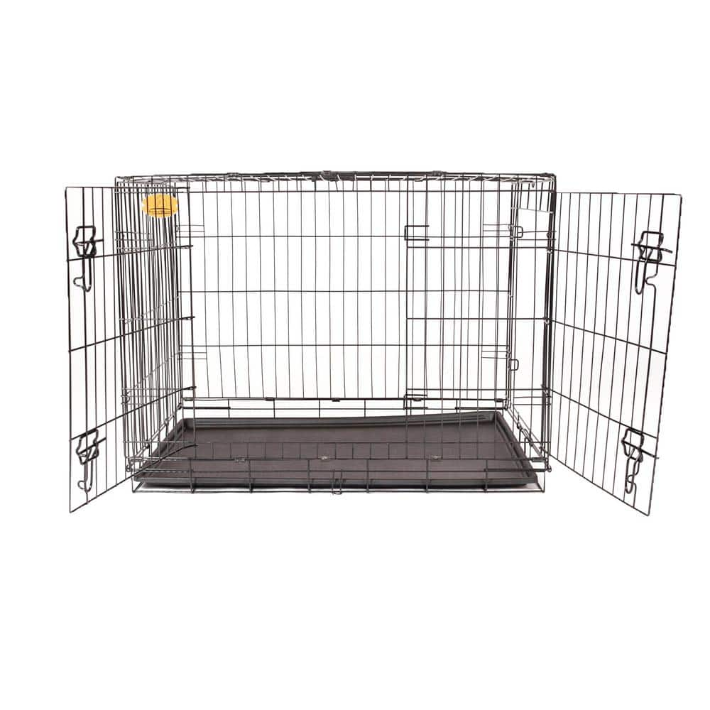 KennelMaster 48 in. x 30 in. x 33 in. XLarge Wire Dog Crate FKC483033